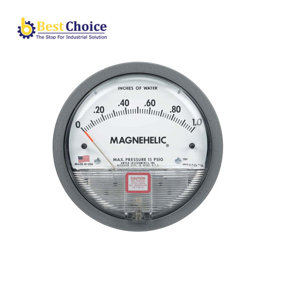 2000 SERIES MAGNEHELIC DIFFERENTIAL PRESSURE GAUGE