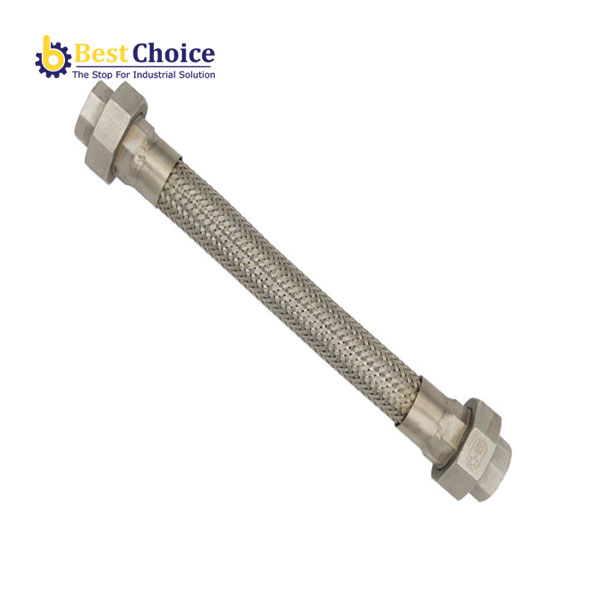 THREADED TYPE FLEXIBLE HOSE MULTIUSE UNION TYPE