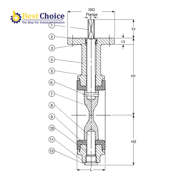 BẢN VẼ AVK VAN BƯỚM ĐỒNG TÂM KIỂU LUG, PN10 PN16, 41-020 BẢN VẼ AVK VAN BƯỚM ĐỒNG TÂM KIỂU LUG, PN10 PN16, 41-020