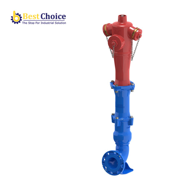 AVK TRỤ CỨU HỎA KHÔ NGOÀI TRỜI, PN16 120-15-002