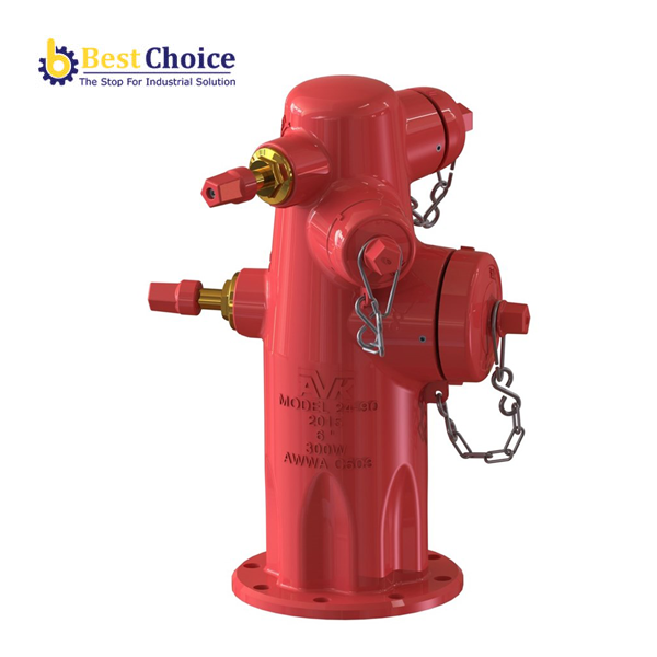 AVK TRỤ CỨU HỎA ƯỚT, 200 PSI 2490-001