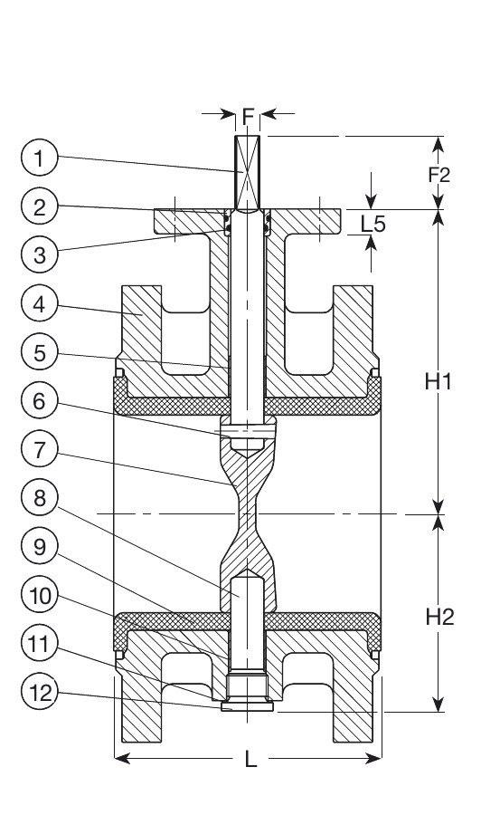 AVK VAN BƯỚM ĐỒNG TÂM HAI MẶT BÍCH, PN10-PN16