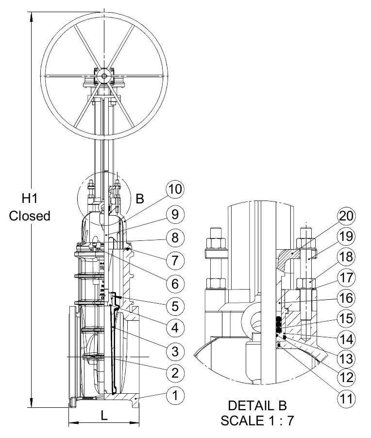 AVK VAN CỔNG, AWWA C509C515, ULFM, OS&Y, PN10PN16 55-76