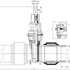 AVK VAN CỔNG, ĐẦU ỐNG PE, PN10 36-80