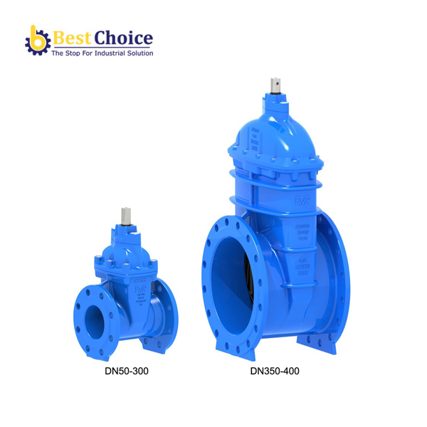 AVK VAN CỔNG MẶT TỰA ĐÀN HỒI, PN10-PN16, CTC 21-50-003