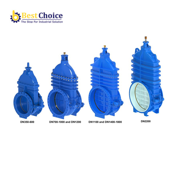 AVK VAN CỔNG MẶT TỰA KIM LOẠI, MẶT BÍCH, PN10-PN16 54-3334-002