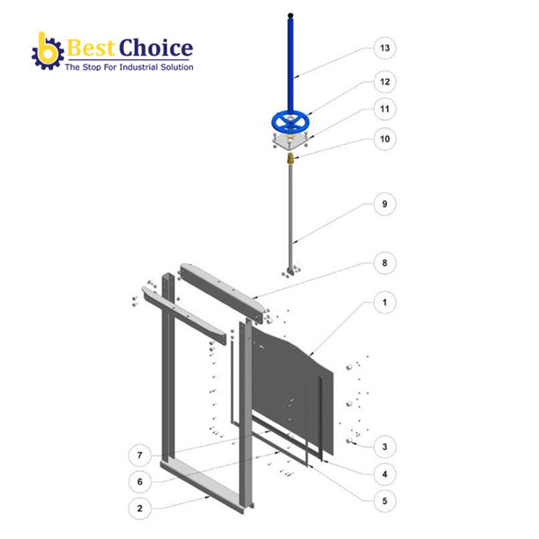 AVK VAN CỬA PHAI GẮN KÊNH VỚI TY NỔI