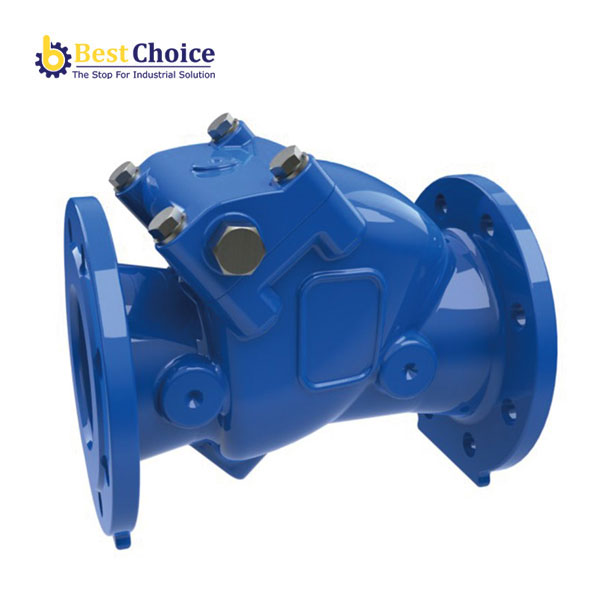 AVK VAN MỘT CHIỀU CÁNH LẬT, MẶT TỰA ĐÀN HỒI, PN10-PN16 41-21-001