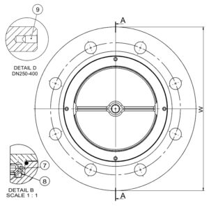 AVK VAN MỘT CHIỀU LÒ XO, HAI MẶT BÍCH, PN25 903-20