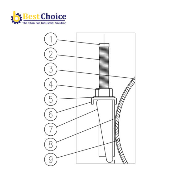 BẢN VẼ AVK ĐAI SỬA CHỮA, PN16, A1-001