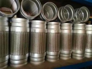 Grooved metal braided hose-1