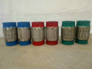 Grooved metal braided hose-2