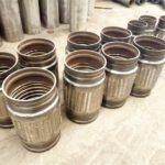 Grooved metal braided hose-4