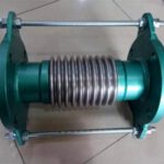 Metal bellows with carbon steel spray painted flange-2