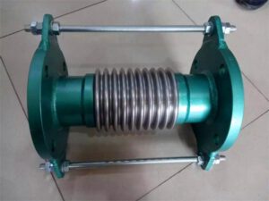 Metal bellows with carbon steel spray painted flange-2