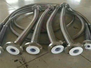 PTFE metal braided hose-4