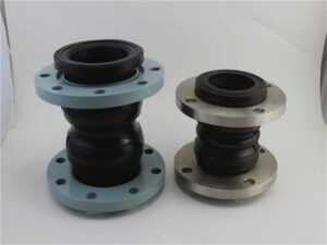 Stainless steel flange double ball rubber joint-3