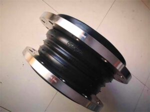 Stainless steel flange double ball rubber joint-4