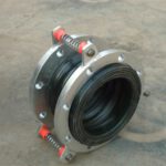 Stainless steel flange double ball rubber joint-5