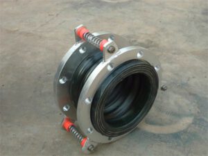 Stainless steel flange double ball rubber joint-5