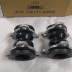 Thread flange union rubber joint - khớp nối giãn nở kết nối ren - 2