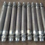 Threaded metal hose pump connector -1