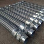 Threaded metal hose pump connector -3