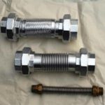 Threaded metal hose pump connector -4