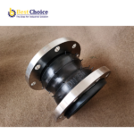 Twin sphere rubber expansion joint