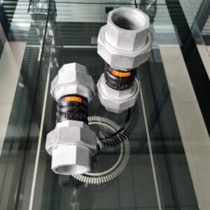 Twin sphere thread union rubber expansion joint-2