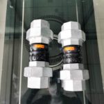 Twin sphere thread union rubber expansion joint-3
