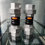 Twin sphere thread union rubber expansion joint-4