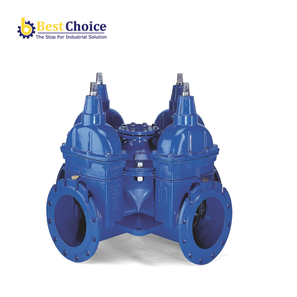 AVK VAN CỔNG KẾT HỢP, MẶT BÍCH, 4 CỬA, PN10-PN16 18-70-006